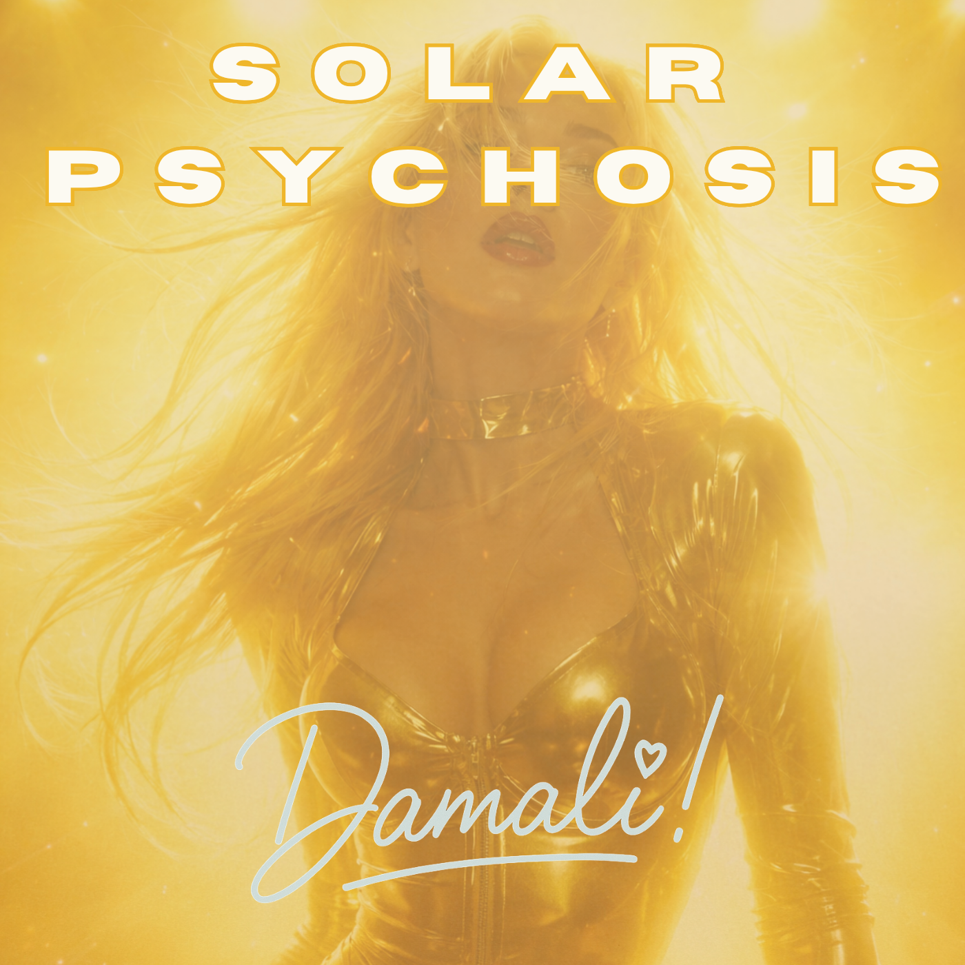 Solar Psychosis era artwork for the Damali Street creative identity project.