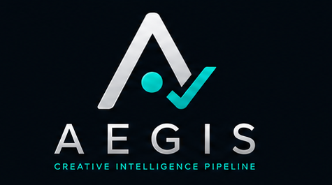 Aegis Creative Intelligence Pipeline logo.